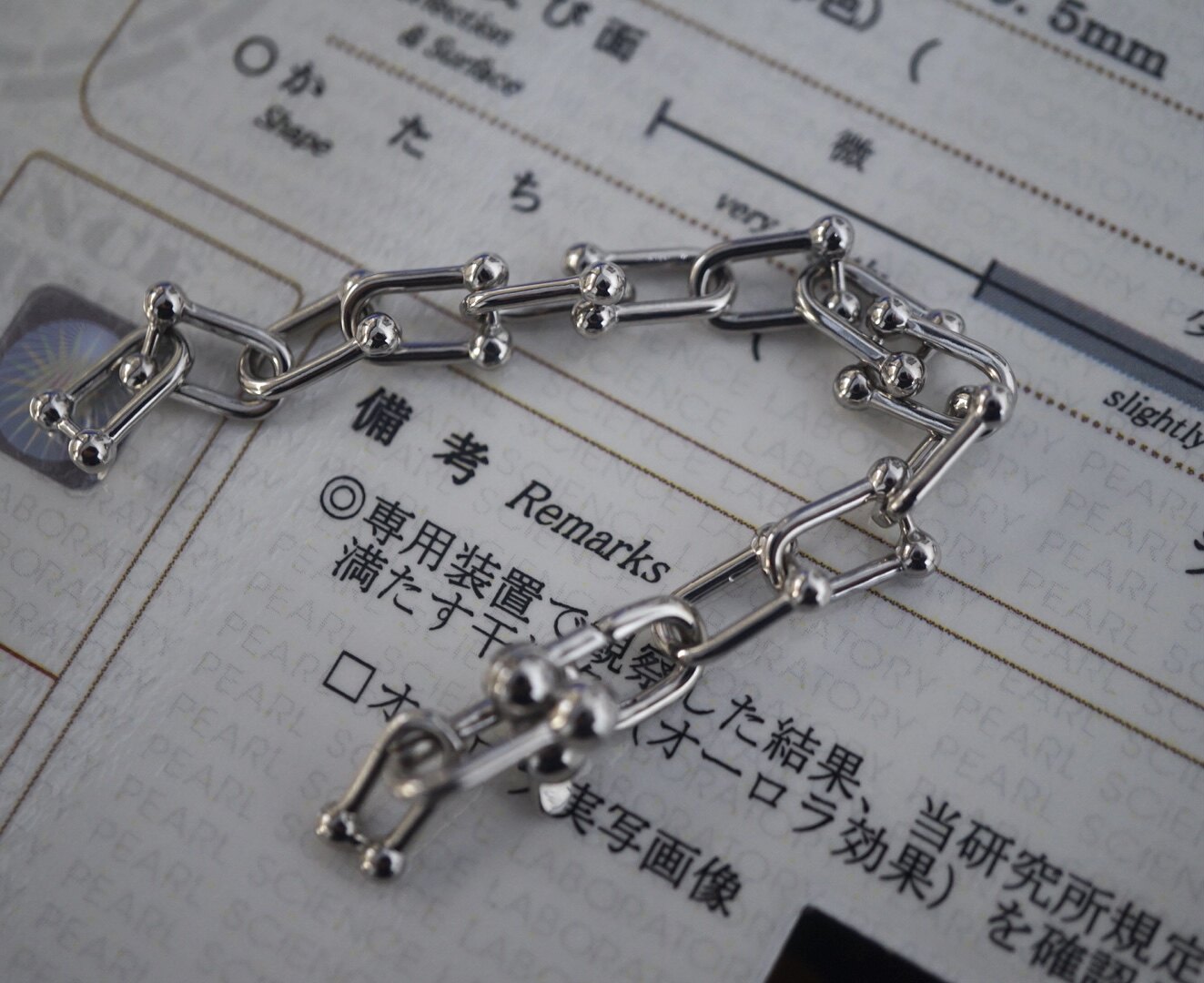 精工版s925纯银延长扣手链扣珍珠diy图片