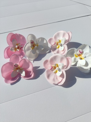 韩式蝴蝶兰香皂花肥皂花家居饰品花束配花花店手工DIY材料送花杆