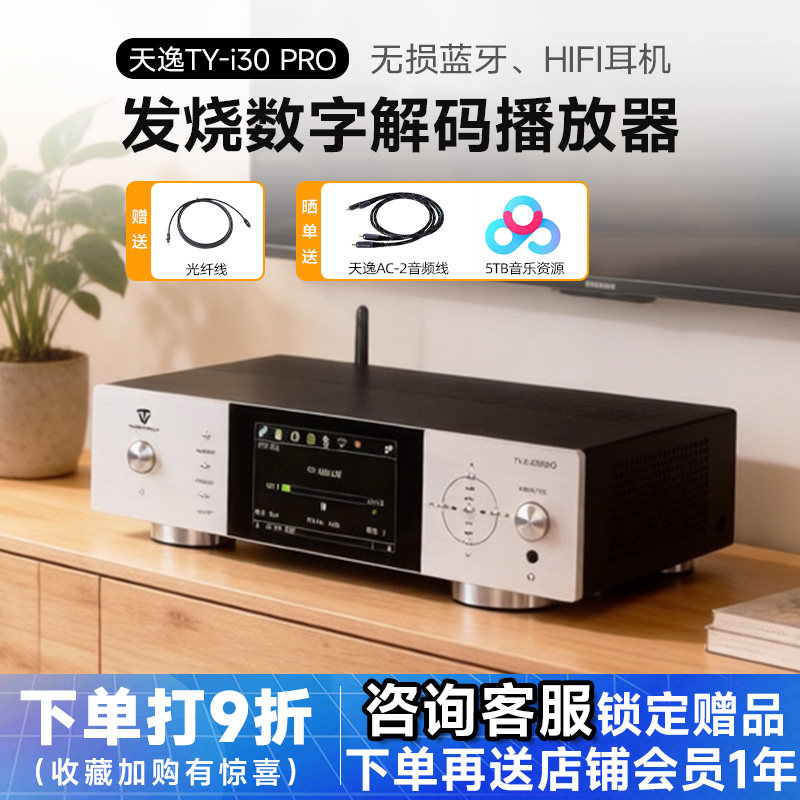 Winner/天逸 TY-I30PRO无损音乐播放器USB硬盘蓝牙解码器耳放一体