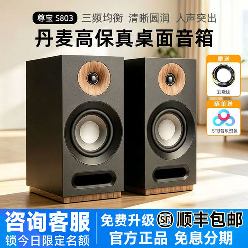 丹麦尊宝S803桌面音箱发烧级音质