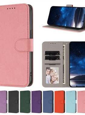 适用于三星Galaxy Note 8/9/10/A82/A91/A750/S10 Lite 5G手机套翻盖式保护皮套软硅胶TPU外壳支架复古简约