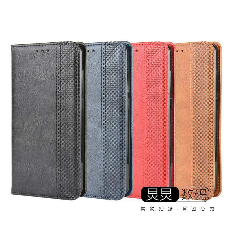 适用于小米红米note9海外版手机壳Xiaomi Redmi 10X 4G翻盖式皮套