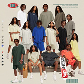 纯棉T恤数码 套装 直喷定制LOGO春夏305G重磅落肩纯色短袖 潮牌短裤