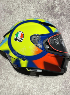 DDT正品AGV Pista GPRR罗西 vr46水彩日月罗拉碳纤维全盔赛车头盔