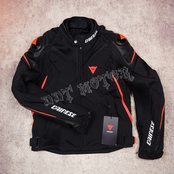 DDT正品Dainese Super Rider丹尼斯夏季透气骑行服半网眼布半皮衣