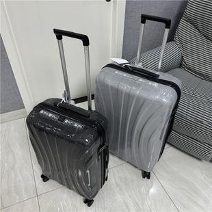 出口高品防爆行李箱超轻复合PC贝壳拉杆箱双封闭hinomoto轮旅行箱