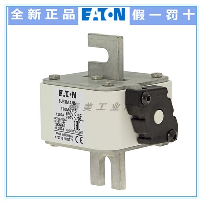 Eaton Bussmann 熔断器 170M6114 6116 6117 6118 6119保险丝690V