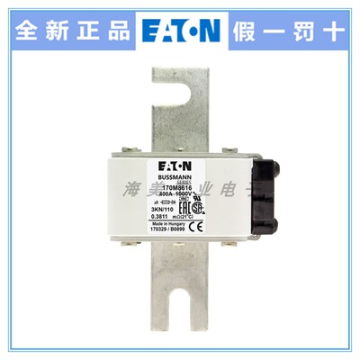 Eaton Bussmann正品熔断器 170M8616 8617 8620 8621 保险丝1000V