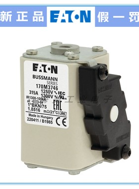 Eaton Bussmann正品熔断器170M3743 3744 3745 3746 保险丝 1250V
