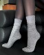 韩国东大门代购 秋冬堆堆中筒棉袜银葱亮丝闪色高帮成人袜时尚 潮女