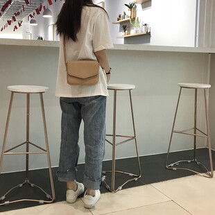 时尚小包韩国气质斜挎包港风复古小方包简约百搭少女包挎包318