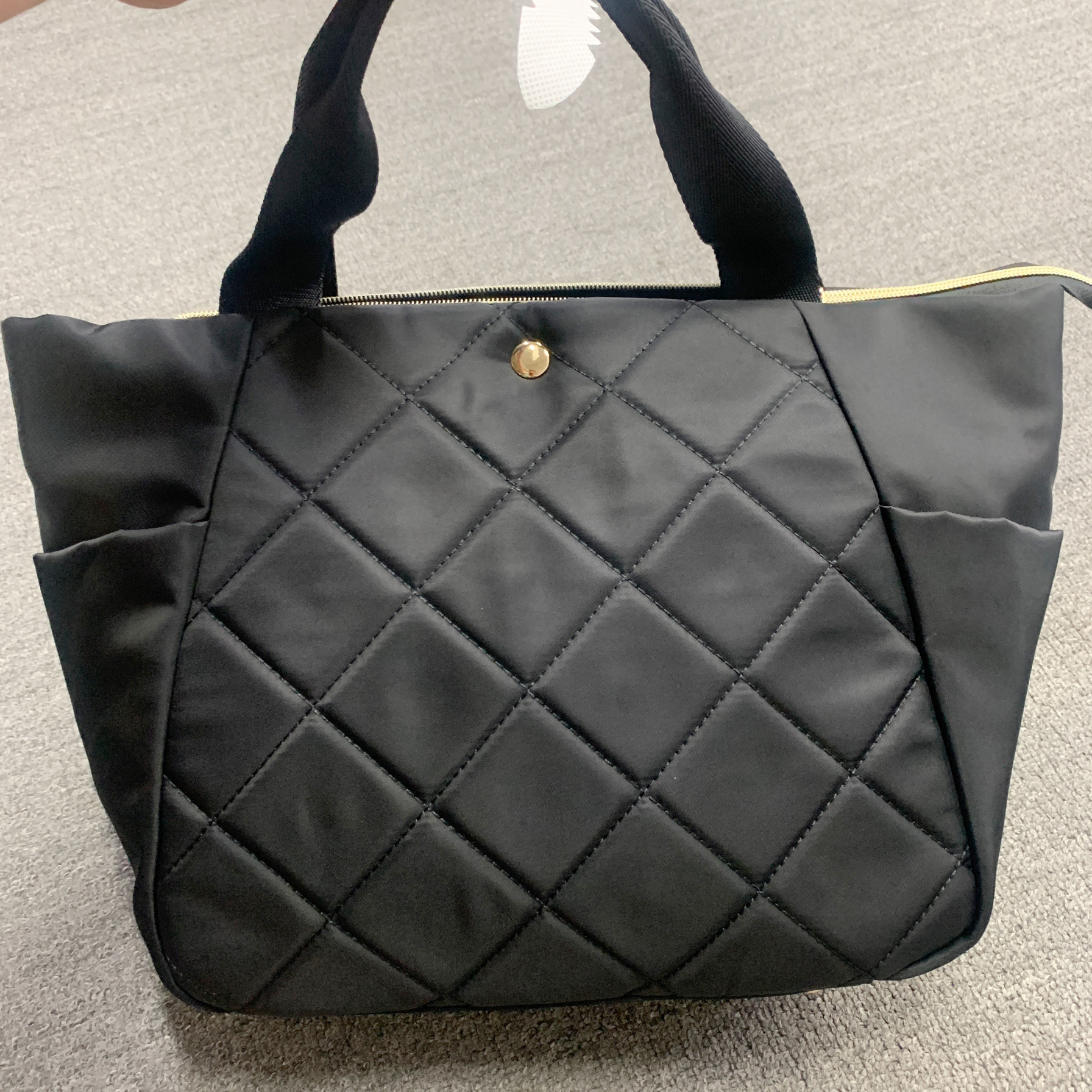 出口日本黑色尼龙布多功能女包大通用款女包