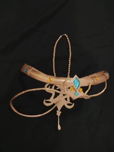 【铸梦cos】第五人格 小说家空cos道具 cos武器 cos项链 头冠