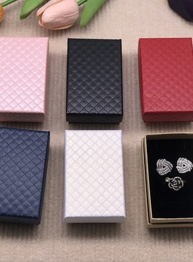 牛皮纸饰品项链盒礼品盒