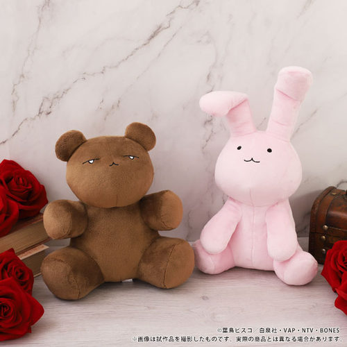 樱兰高校男公关部 周边 熊和兔子毛绒玩偶潮流装饰抱枕睡觉布娃娃