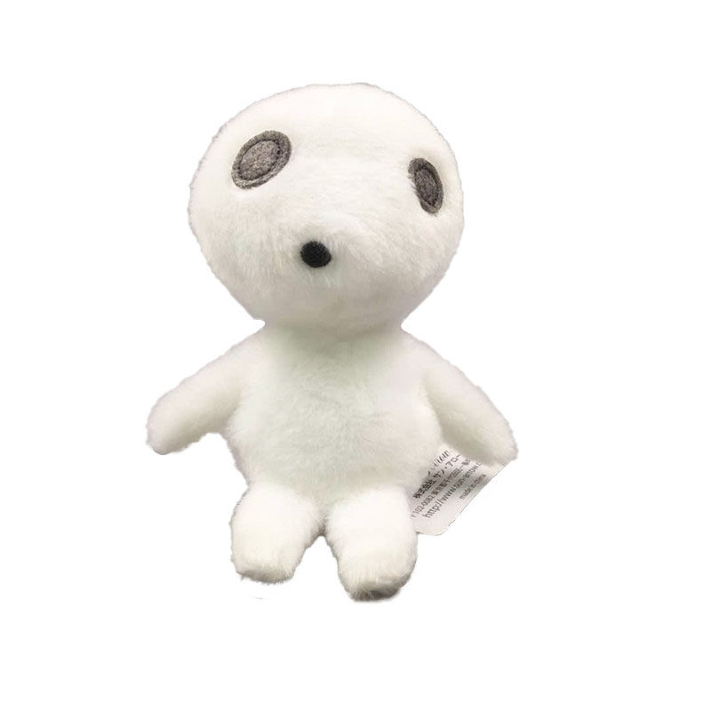 正版宫崎骏动漫周边幽灵公主树精公仔毛绒玩具娃娃沙包原单尾货