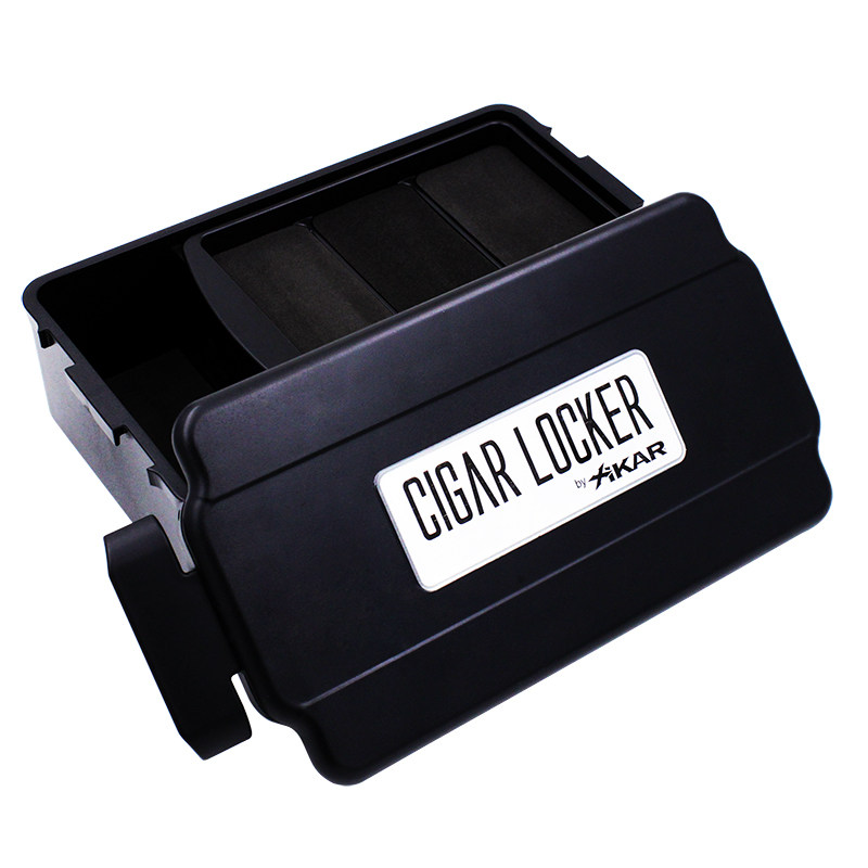 美国西卡xikar便携多只装双层密封盖防水旅行雪茄盒车载保湿10支