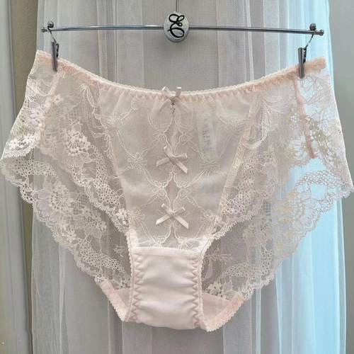 EBLIN蕾丝诱惑性感女无痕平角裤