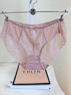 透气蕾丝性感女士三角裤 灰 粉红 黑 肤五色 白 速发韩国EBLIN时尚