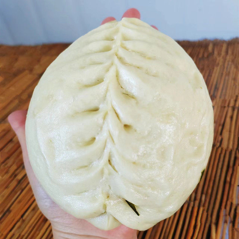山东胶东全手工半斤/个超大包子多肉丁多排骨6个现做现发真空3斤