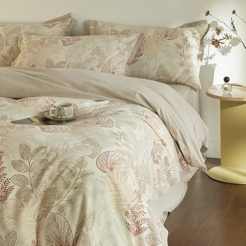 复古提花180支长绒棉磨毛四件套全棉纯棉床单床笠田园风南通家纺4,床上用品,床品套件/四件套/多件套,淘宝优惠券,粉丝福利购,淘宝优惠卷