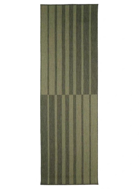 IKEA宜家家居代购IKEA宜家坎特托普 平织地毯室内户外绿色 80x250