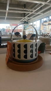 宜家IKEA代购 斯克斯托 茶壶 茶具1.0公升纳维亚风情经典时尚设计