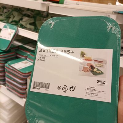 正品宜家代购365+砧板切菜板水果板3件套无痕板IKEA