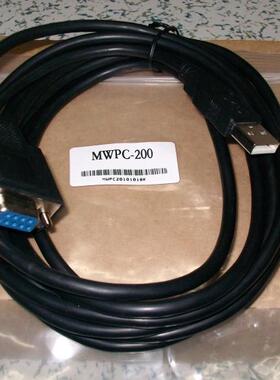 MWPC-200,丰-炜VH,VB,M,VB2,VB1,VB0系列PLC编程线,RS232-USB