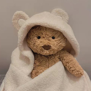 日版MLY巴塞罗熊公仔圣诞小熊玩偶丑萌泰迪熊毛绒玩具男女孩礼物