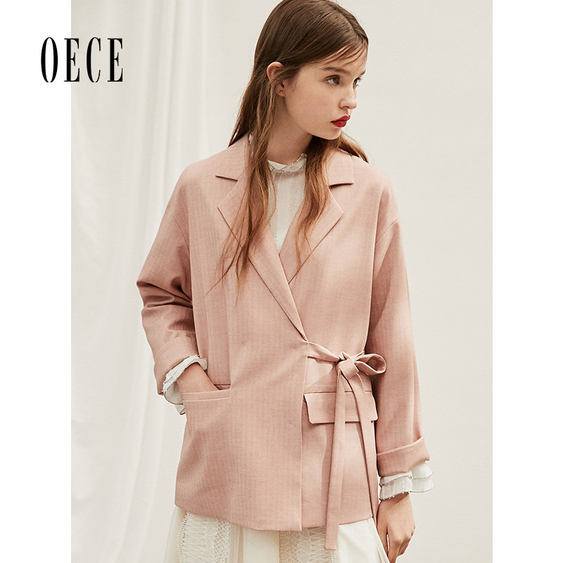 oece2021抢镜英伦系腰西装外套