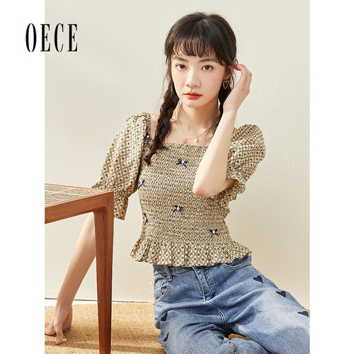oece2021年夏季短袖衬衣专柜同款
