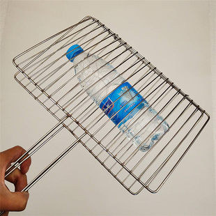 Барбекю на гриле рыб зажима маленькая барбекю сетка сетка из нержавеющей стали вертикальная полоса