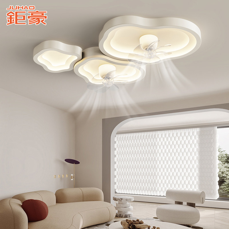 钜豪简约现代风扇吸顶灯