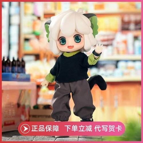 正版SIMONTOYS罗小黑战记2盲盒BJD手办可动玩偶12分潮玩手办摆件