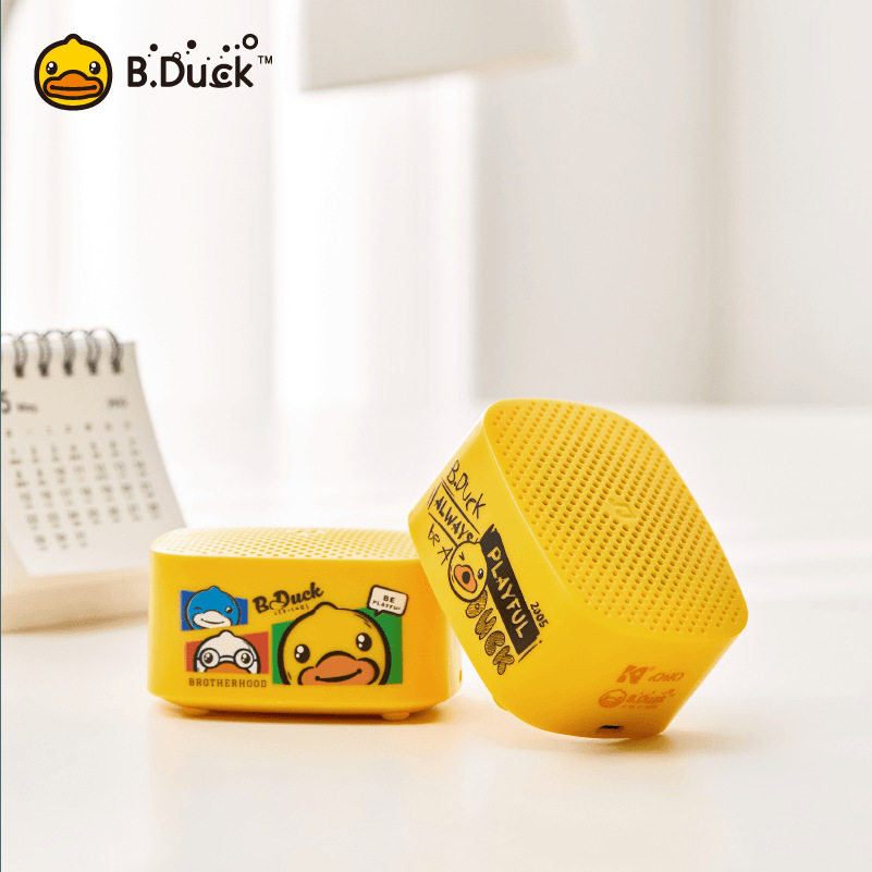 duck小黄鸭无线蓝牙音箱超长续航精致小巧震撼音效ai智能音响