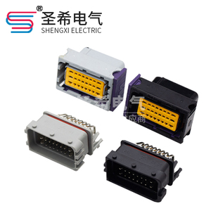 2.8 21油改氣電腦板ECU24線汽車針連接器接插件DJ7241 1.5 DJ7242