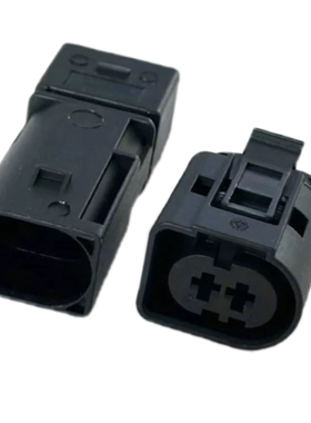 1-967412-2连接器 适用于依维柯 全顺V348 发电机线束插头 2孔