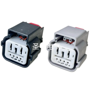 MG657017-41灰MG657016-5黑 适用于电子转向方向机总成线束插头