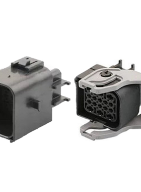 DJ7163-1.5-3.5-11/21汽车连接器1743354-2/1743350-2 16孔插头