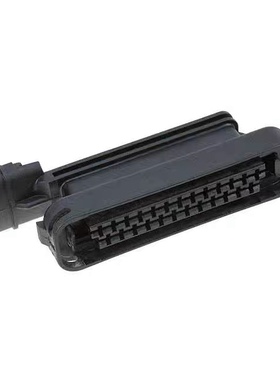 汽车线束281810-2主体+281812-1盖子塑料插接件连接器胶壳25孔25P