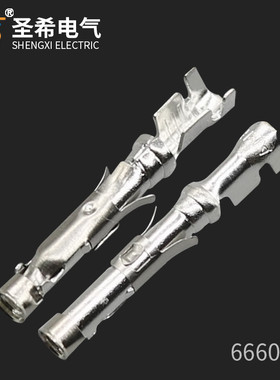 高品质泰科端子 66601-1 汽车连接器接插件1.6系列母针铜件接线