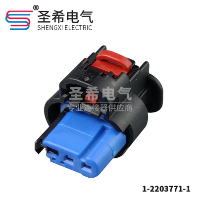 连接器2203771-1插头3P