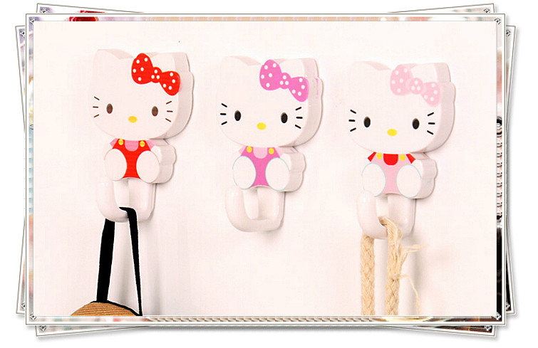 满39.9包邮Hello Kitty卡通大吸盘挂钩 毛巾粘钩 厨房卫生间居家在类目 收纳整理, 家庭整理用具, 挂钩/粘钩中 - 来自Buy2taobao.com提供专业的淘宝代购服务