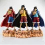 One Piece Tuổi thọ Mũ rơm Luffy Nhóm Đỏ Trang trí búp bê đỏ / vàng / xanh - Capsule Đồ chơi / Búp bê / BJD / Đồ chơi binh sĩ one piece mô hình