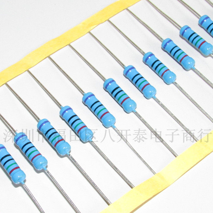 1% 千分之一 250Ω 2w 250r 色环电阻 100个93元