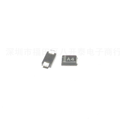 A4 SOD-123FL 1N4004W 1206 400V1A IN4004 贴片整流二极管 100个