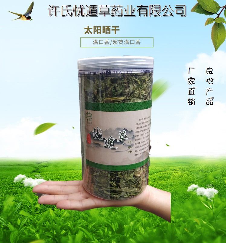 许氏忧遁草干茶叶干叶憂汉帝50g