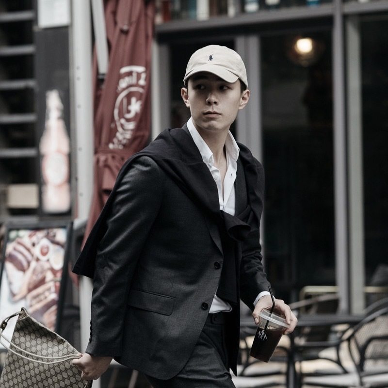 网红棒球帽高尔夫polo小马防晒帽子女软顶户外遮阳宽檐鸭舌帽男潮