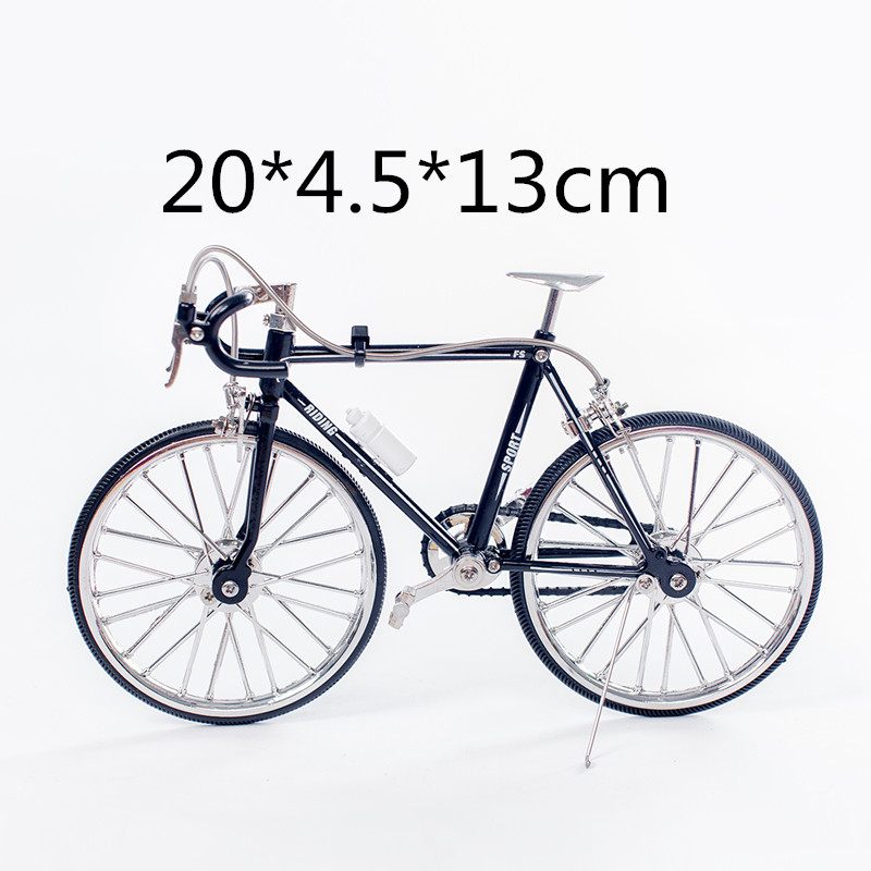 拼装自行车模型摆件仿真车模型